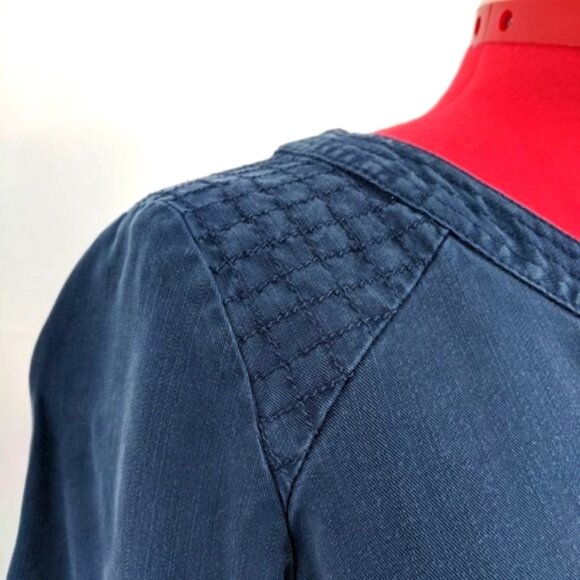 Bundle of 3 Chambray Shirts - J Crew/Banana Republic/Side Stitch SMALL - Picture 7 of 11